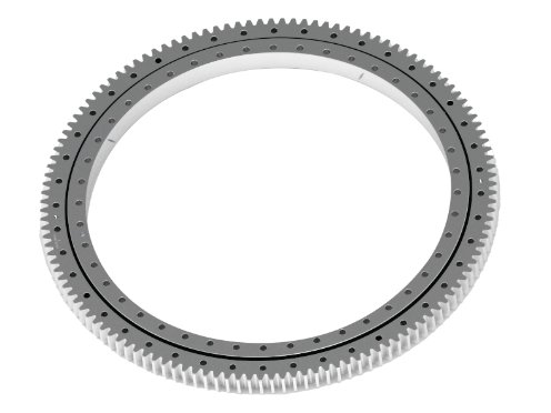 Single-row Four Points Contacting Ball Outer Gear Slewing Bearing