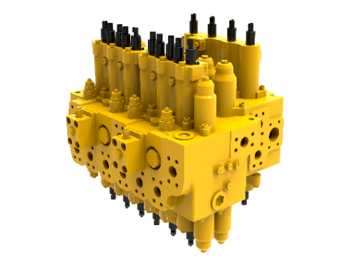 Electrically Controlled Multi-Control Valve for Big Excavator