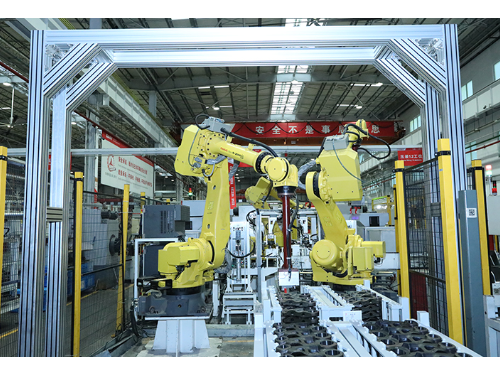 Track automatic assembly line